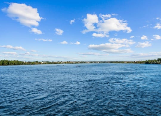 Beautiful View of River in Richland, Washington