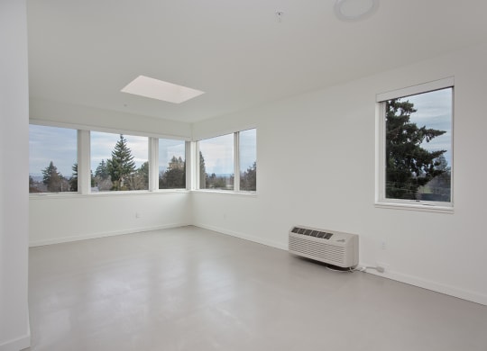 The Bridgetown Empty Living Room