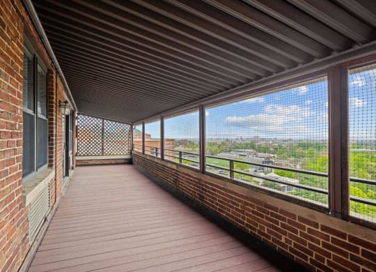 The Broadview Apartments in Baltimore, Maryland Private Balcony