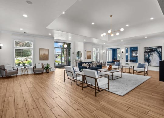 Clubhouse Lounge at The Crossings at Chapel Hill, Pasco