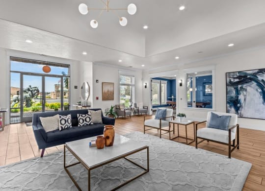Community Room at The Crossings at Chapel Hill, Washington