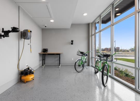 The Edison at Bozeman Gateway Apartments in Bozeman, Montana Bike Shop
