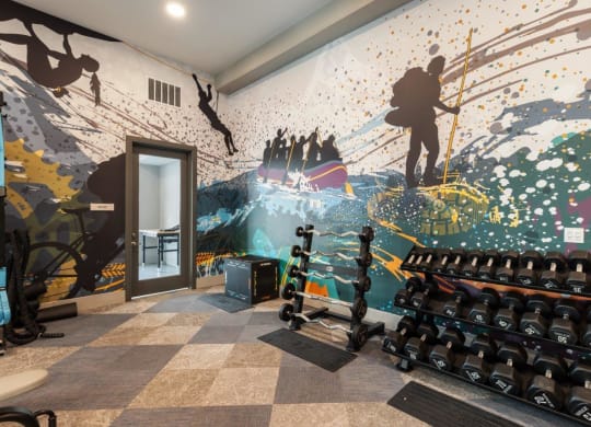 The Edison at Bozeman Gateway Apartments in Bozeman, Montana Fitness Center