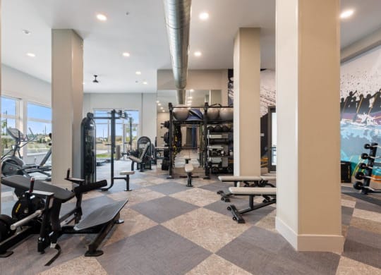 The Edison at Bozeman Gateway Apartments in Bozeman, Montana Fitness Center