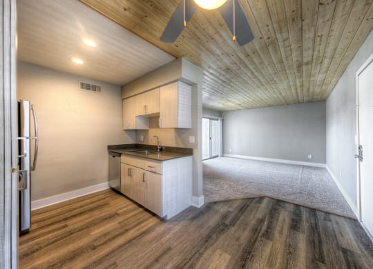 The Icon on Central Apartments in Phoenix, Arizona Kitchen and Living Room