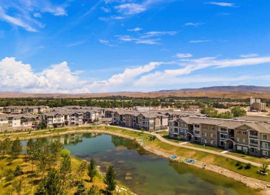 The Lakes at Eagle Aerial View