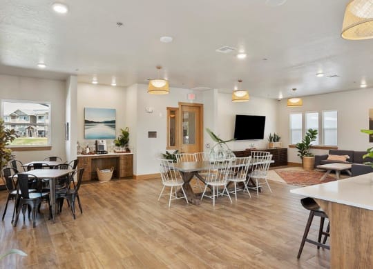 The Lakes at Eagle Clubhouse Lounge