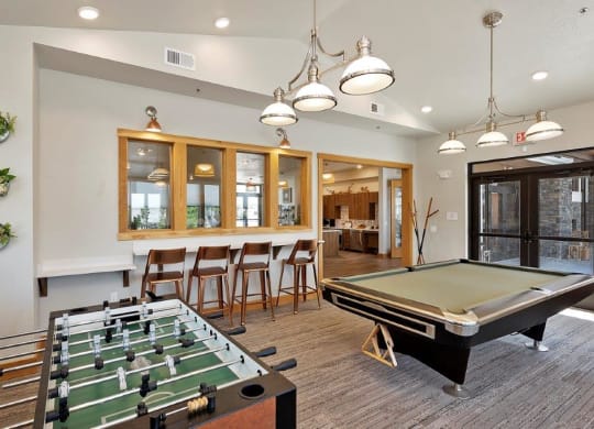 The Lakes at Eagle Clubhouse with Games