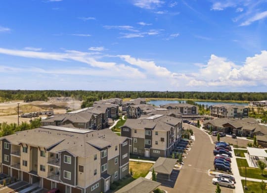 The Lakes at Eagle Aerial View of Property