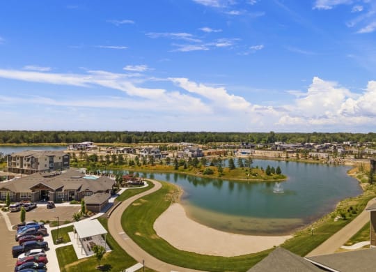 The Lakes at Eagle Aerial View of Property