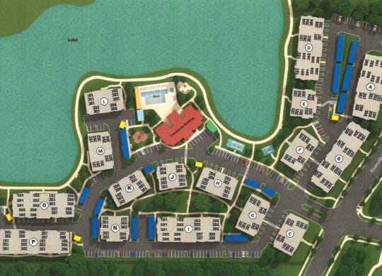 The Lakes at Eagle Apartments in Eagle, Idaho Site Map