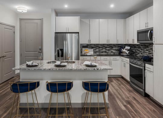 TriVista on Speer Model Kitchen
