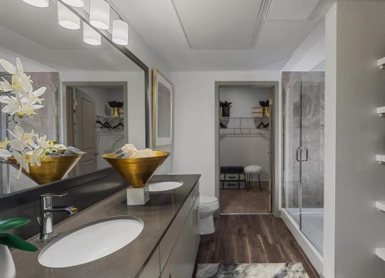TriVista on Speer Model Bathroom
