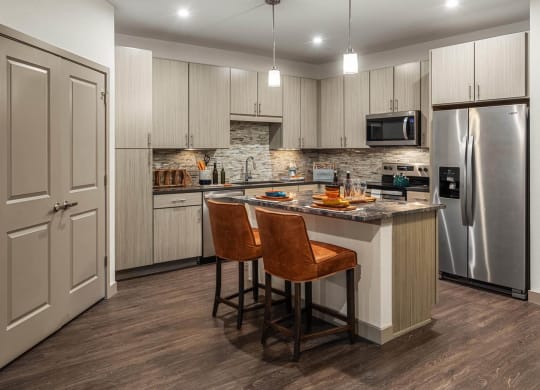 TriVista on Speer Model Kitchen