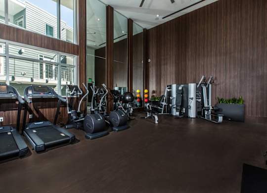 Vinz on Fairfax Apartments in Los Angeles, California Fitness Center