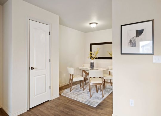 Dining Room and Closet at The Crossings at Chapel Hill, Pasco, Washington