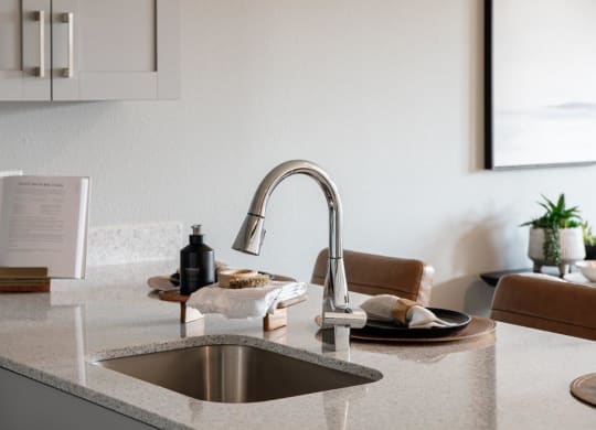 West End District Apartments in Beaverton, Oregon Model Kitchen
