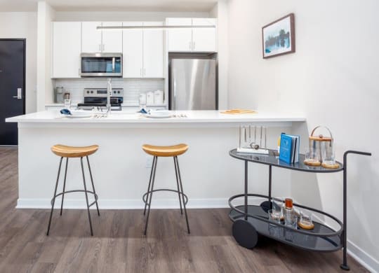 Alton Heights in Kansas City, Missouri Model Kitchen