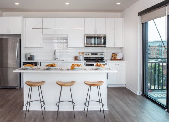 Alton Heights in Kansas City, Missouri Model Kitchen