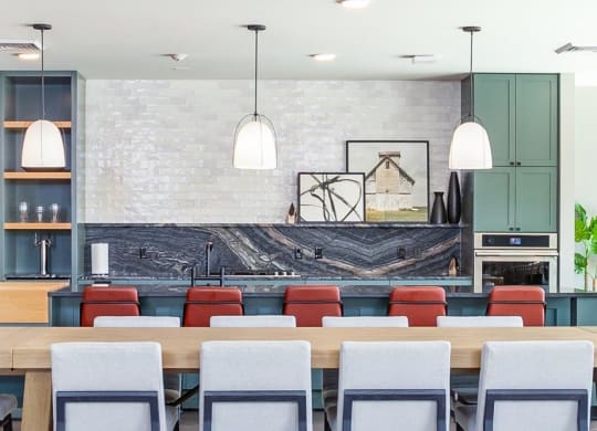 Alton Heights in Kansas City, Missouri Clubhouse Kitchen