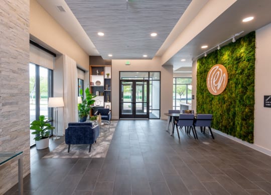 Zen Apartments Lobby with Seating