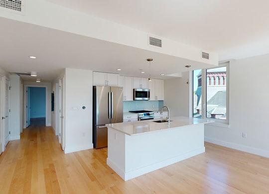 Modern Kitchen at Saint James Place, Cambridge, Massachusetts 02140