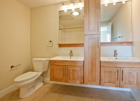 Double Framed Mirrors at Park87, Cambridge, Massachusetts 02138