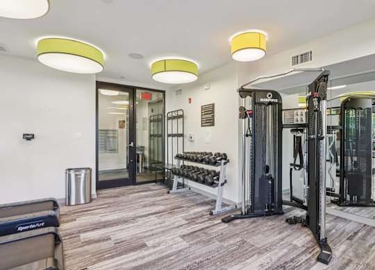 Gym at Park77 Apartments, Cambridge, 02138