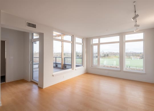 Wood Inspired Plank Flooring at Park77 Apartments, Cambridge, MA, 02138