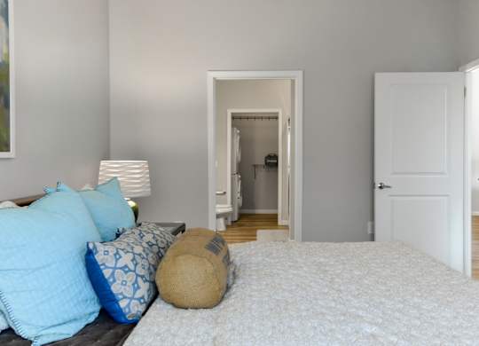 Bedroom and Bathroom