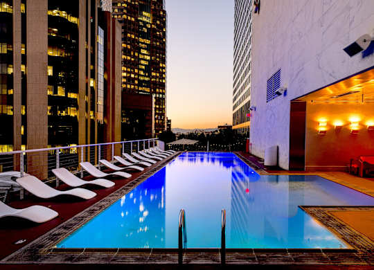 rooftop pool