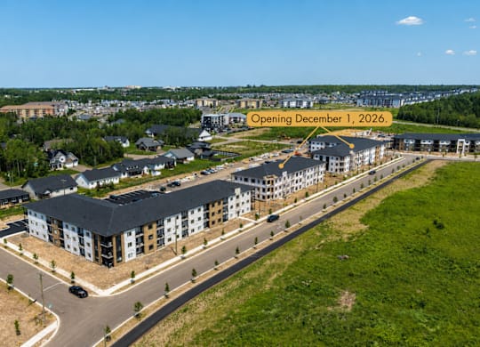 A new housing development is set to open on December 1, 2026.