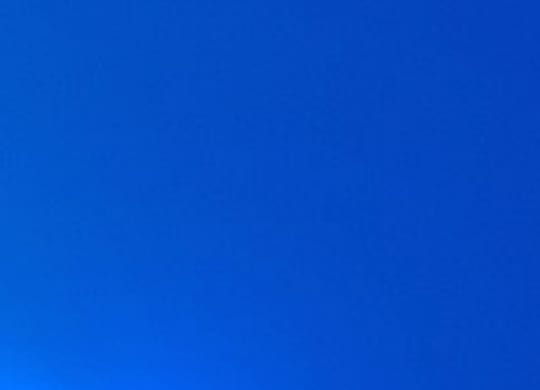 a blue sky with no clouds in it