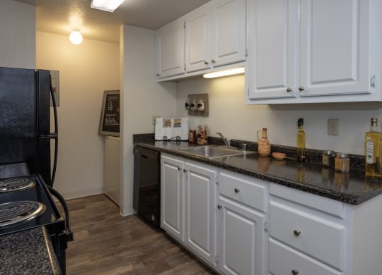 Bishops Court upgraded model kitchen and laundry area
