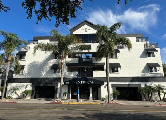 The Atrium Apartments in downtown San Diego, CA.