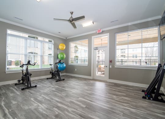 fitness center flex room