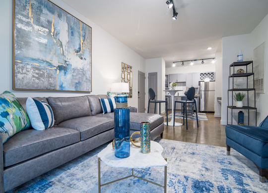 model living room