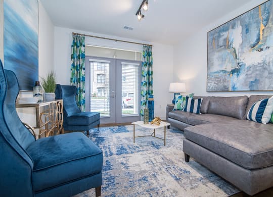 model living room
