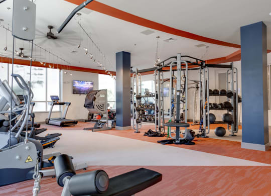 Metropolitan gym with machines