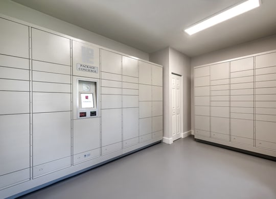 The Ashborough Package Lockers