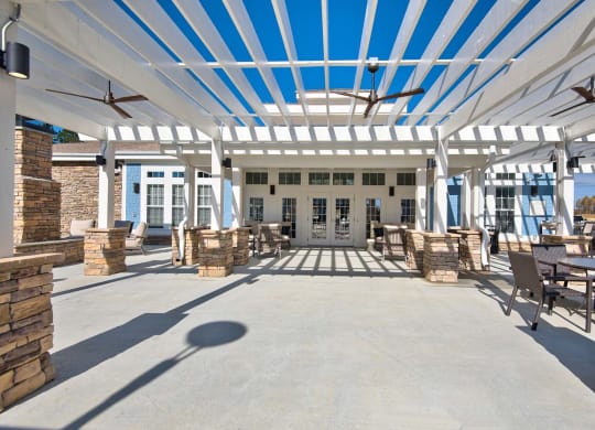 Parkstone at Knightdale Outdoor Patio Area