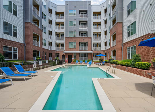 our apartments offer a swimming pool in front of our building