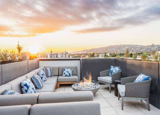 rooftop deck