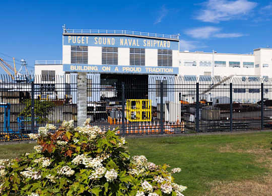 The Puget Sound Naval Shipyard is a proud tradition.