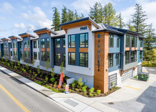 the building in which the resort is located at Rivulet, Washington, 98383