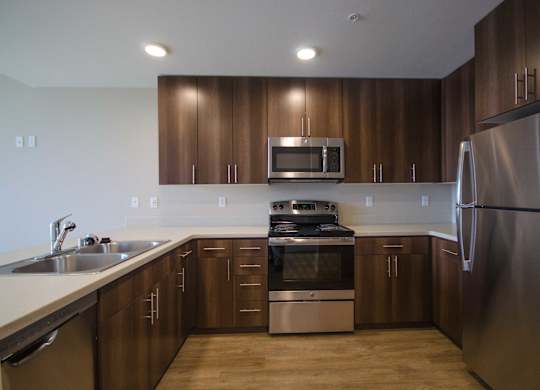 Bright Kitchen at Spyglass Hill Apartments, Bremerton, 98337