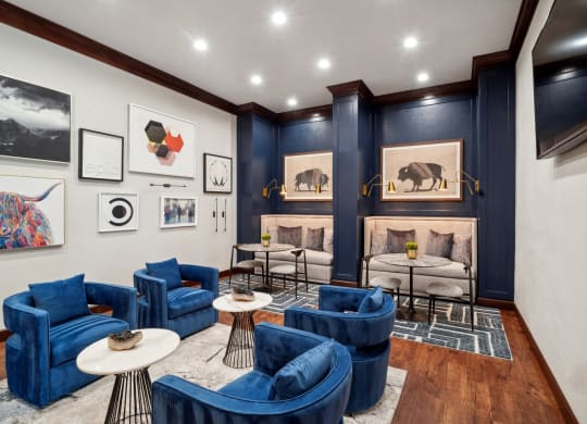 social area at Red Hawk Ranch apartments