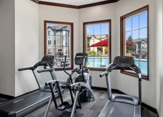 fitness center at Red Hawk Ranch apartments