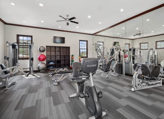 fitness center at Red Hawk Ranch apartments