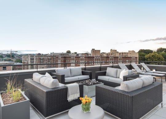 Roof Deck at Berkshire 15, Washington, DC